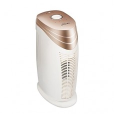 Hunter HT1702 Air Purifier with ViRo-Silver Pre-filter and HEPA+ Filter  for Allergies  Germs  Mold  Dust  Pets  Smoke  Pollen  Odors  for Medium Rooms  18-Inch Rose Gold/White Air Cleaner - B07BRRFLF4